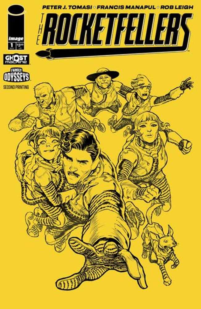 The Rocketfellers (2024) #1 Second Printing