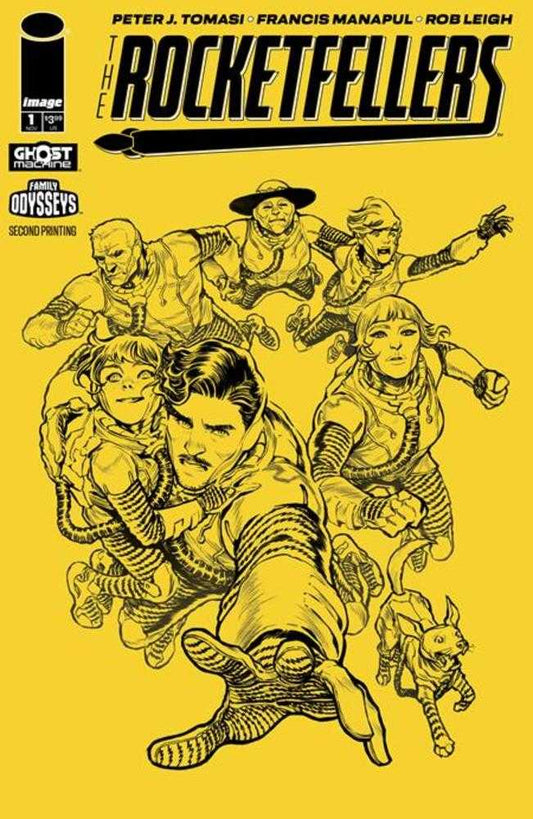 The Rocketfellers (2024) #1 Second Printing