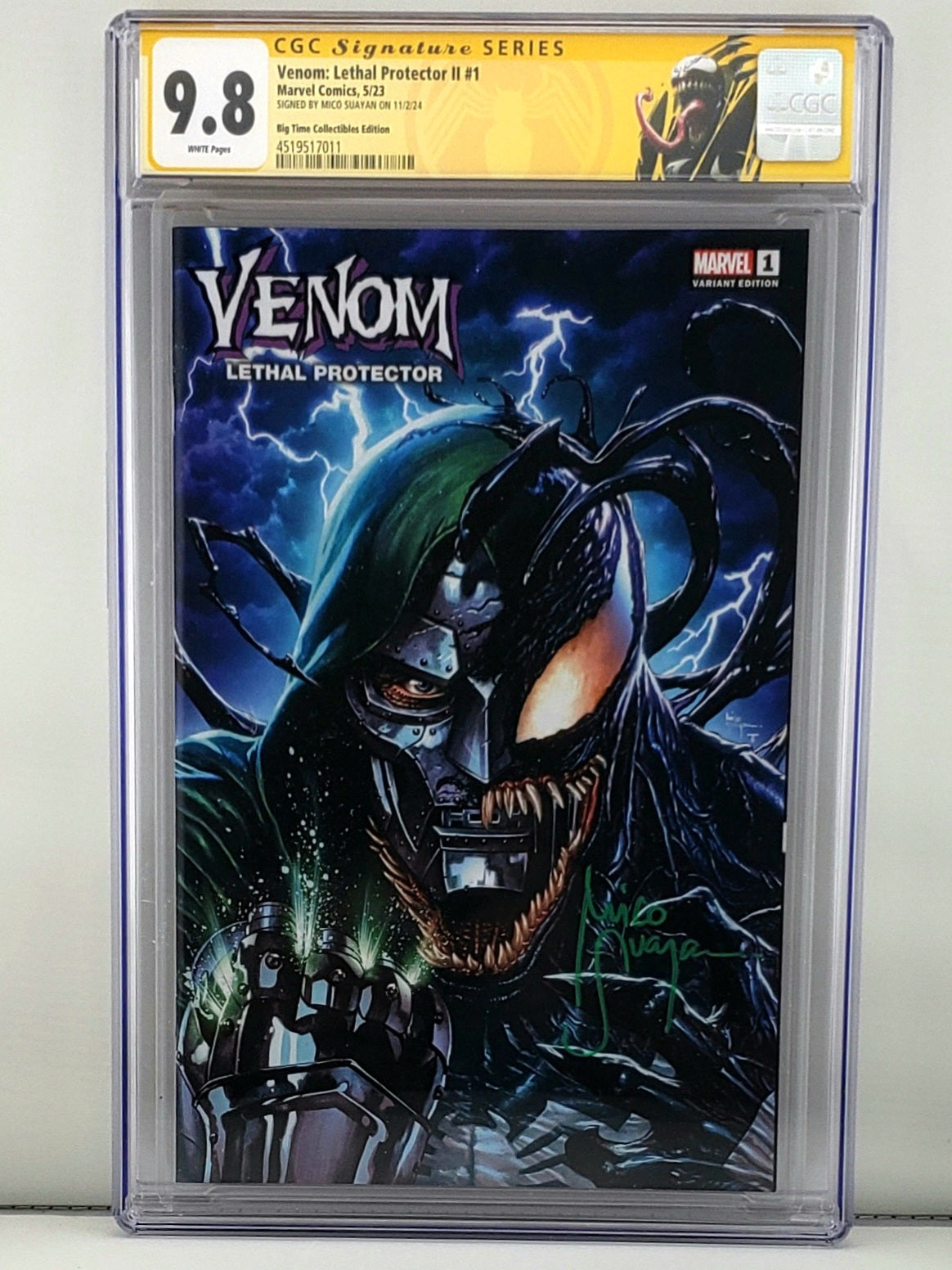 デパートメントオブ・トゥルース#10 サイン入り CGC 9.8 アメコミリーフ デパートメントオブ・トゥルース#10 サイン入り CGC 9.8
