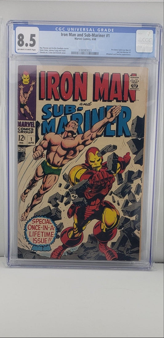 Iron Man and Sub-Mariner #1 CGC 8.5