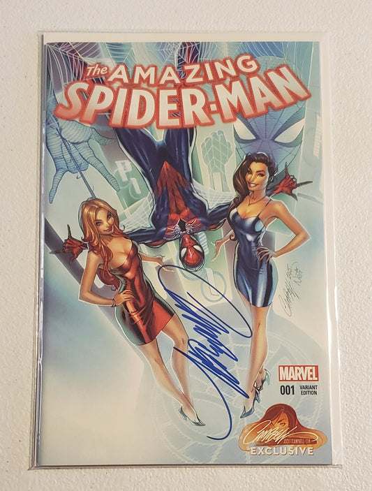 Amazing Spider-Man #1 Exclusive Variant Signed by J. Scott Campbell Ltd. 500 w/COA