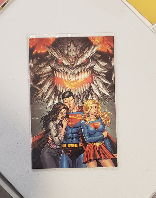 The Action Comics #1000 Virgin Variant Signed by Tyler Kirkham w/COA