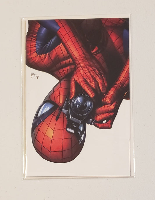 Amazing Spider-Man #1 C2E2 Exclusive Color Virgin "Secret Drop" Cover by Mico Suayan LTD 500