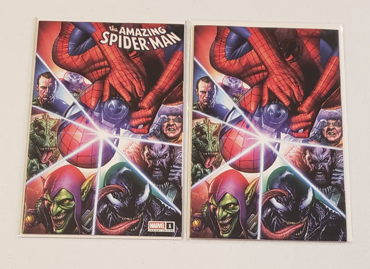 Amazing Spider-Man #1 "Snapshot" C2E2 Exclusive Virgin/Trade Covers by Mico Suayan