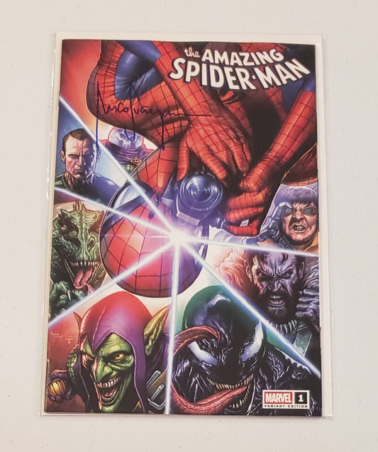 Amazing Spider-Man #1 "Snapshot" C2E2 Exclusive Trade Signed by Mico Suayan w/COA