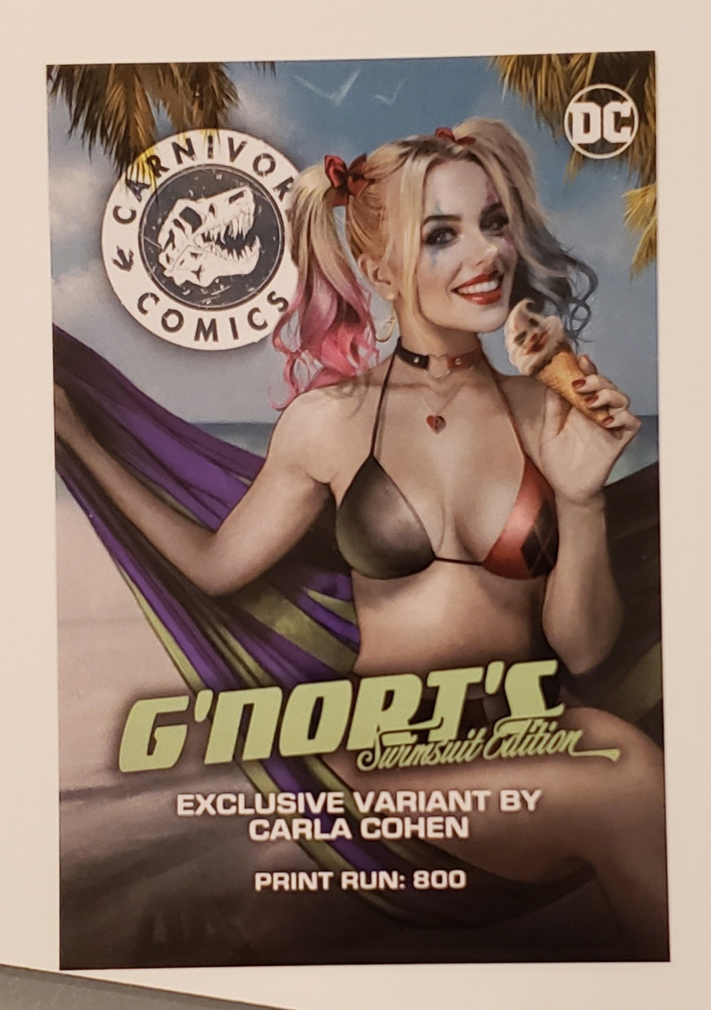 G'nort's Swimsuit Edition | Harley Quinn | Carla Cohen | LAST LICKS w/COA