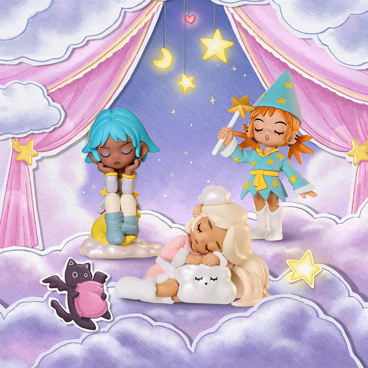 Lil Peach Riot Sleepover Series Figures Blind Box