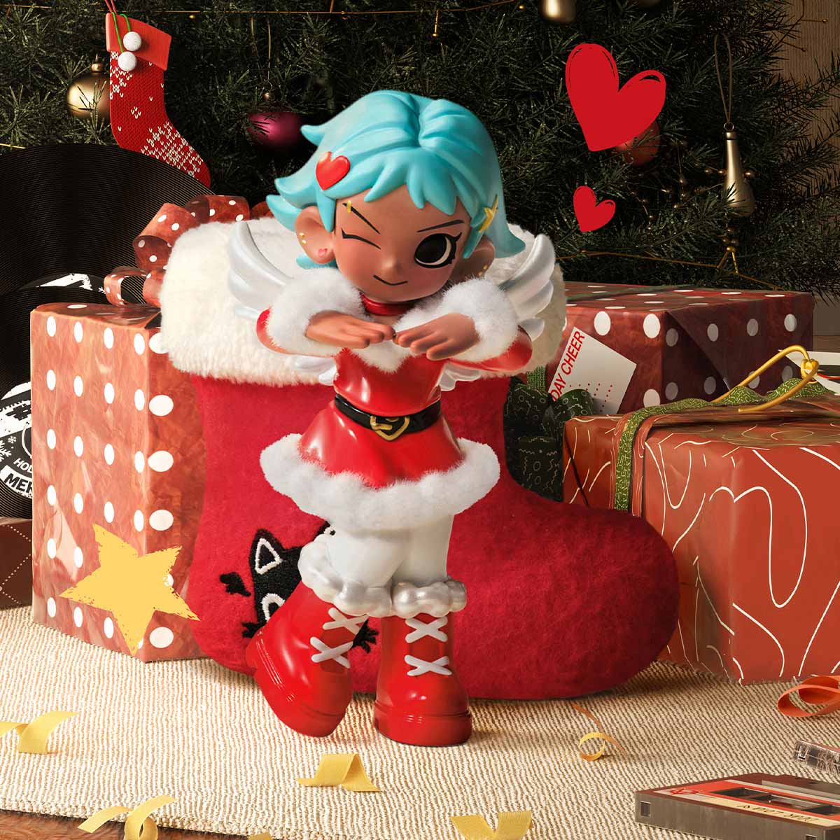 Lil Peach Riot Holiday Mixtape Series Figures Blind Box