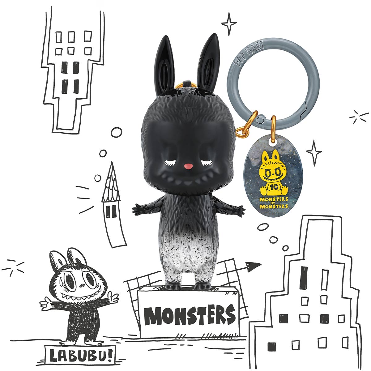 THE MONSTERS 10th Anniversary Series Figures Blind Box