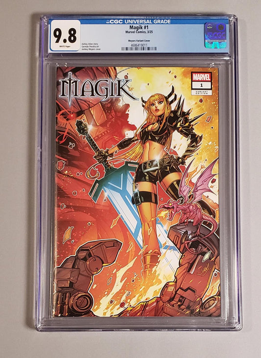Magik #1: Jonboy Myers Exclusive Variant- CGC 9.8