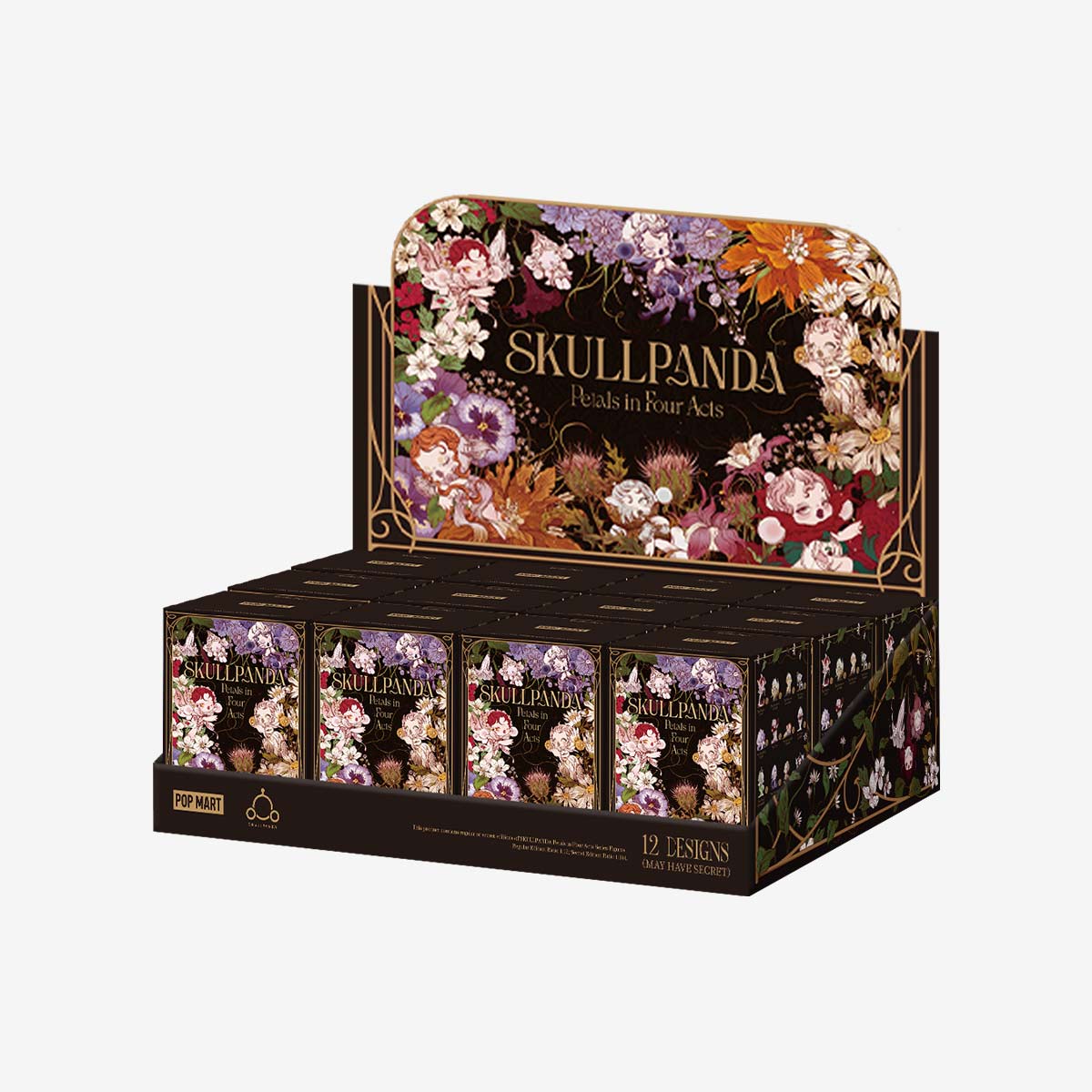 SKULLPANDA Petals in Four Acts Series Figures Blind Box