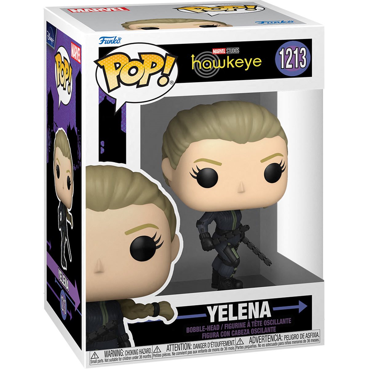 Hawkeye Yelena Funko Pop! Vinyl Figure #1213 NOT MINT