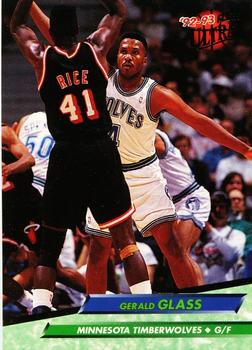 1992-93 Fleer Ultra Gerald Glass #110 Minnesota Timberwolves