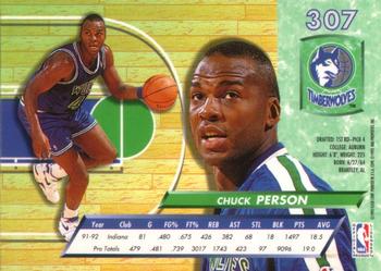 1992-93 Fleer Ultra Chuck Person  #307 Minnesota Timberwolves