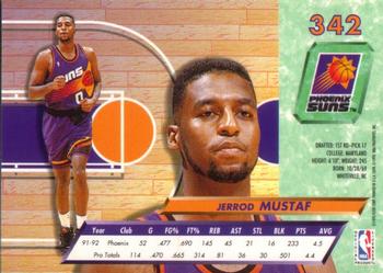 1992-93 Fleer Ultra Jerrod Mustaf  #342 Phoenix Suns