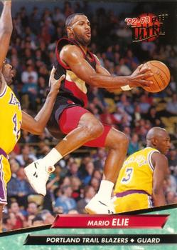 1992-93 Fleer Ultra Mario Elie  #343 Portland Trail Blazers