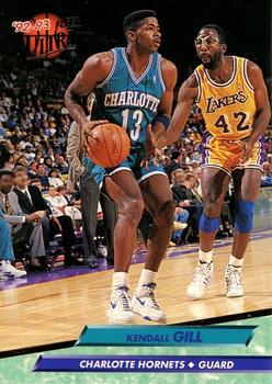 1992-93 Fleer Ultra Kendall Gill #20 Charlotte Hornets