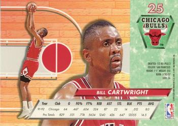 1992-93 Fleer Ultra Bill Cartwright #25 Chicago Bulls