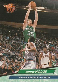 1992-93 Fleer Ultra Donald Hodge #43 Dallas Mavericks