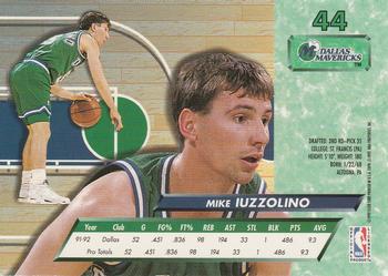 1992-93 Fleer Ultra Mike Iuzzolino #44 Dallas Mavericks