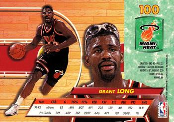 1992-93 Fleer Ultra Grant Long #100 Miami Heat