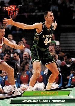 1992-93 Fleer Ultra Fred Roberts #107 Milwaukee Bucks