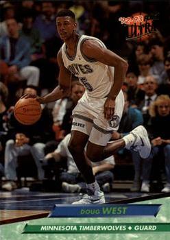 1992-93 Fleer Ultra Doug West #113 Minnesota Timberwolves