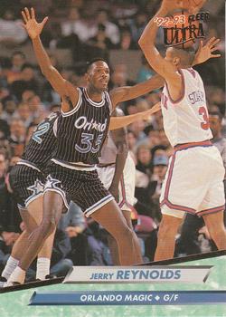 1992-93 Fleer Ultra Jerry Reynolds #131 Orlando Magic