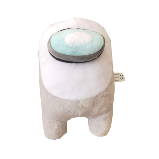 Among Us Cute Plush Stuffed Collectible toys (White) kawaii Video Game Characters