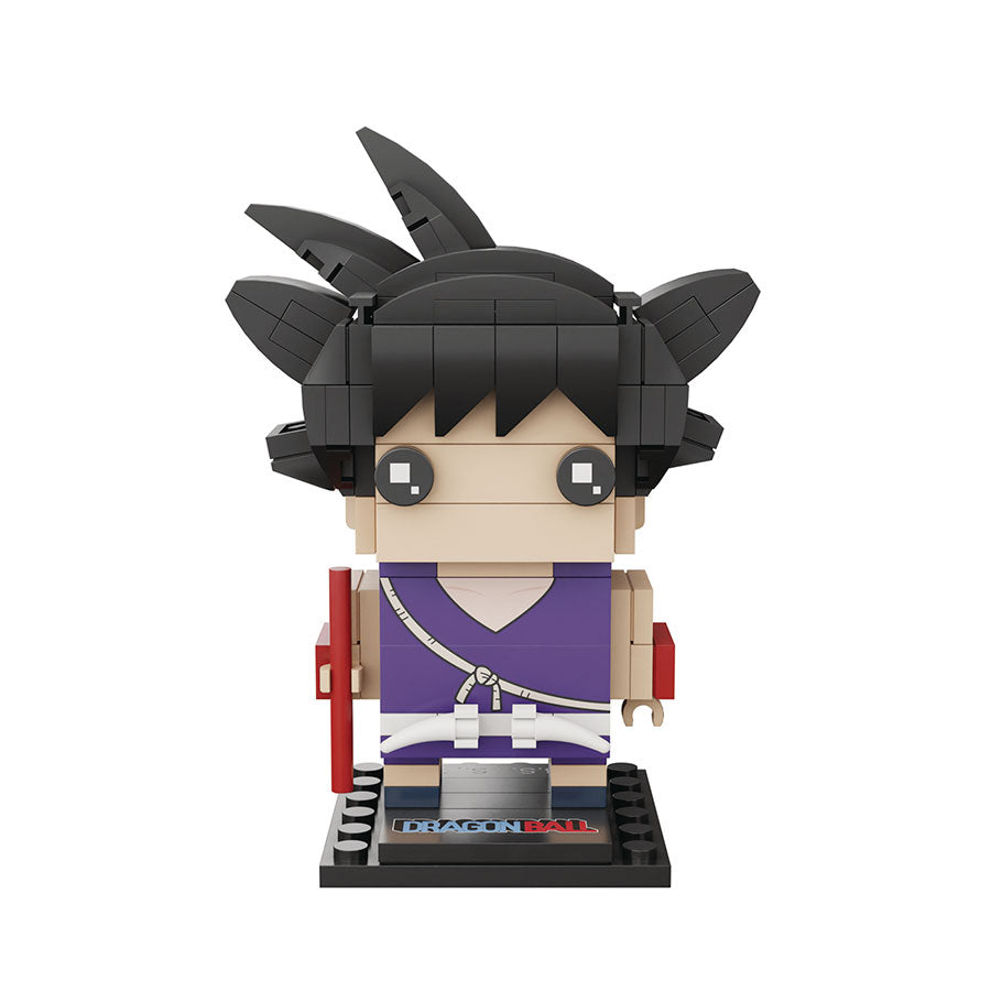 Dragon Ball Goku Exclusive 4.5-Inch Building Block Toy Set [152 Pieces]