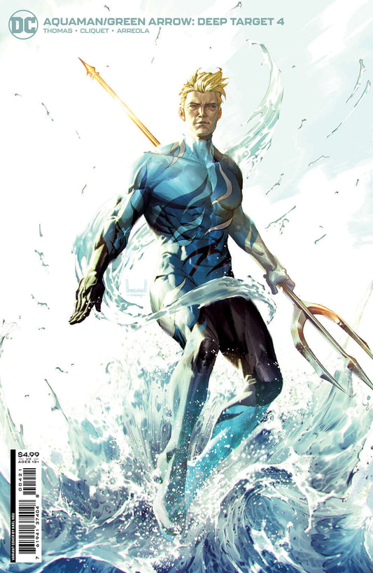 Aquaman Green Arrow Deep Target #4 (Of 7) B Kael Ngu Card Stock Variant (01/25/2022) Dc