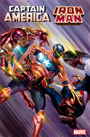 Captain America Iron Man #4 A Alex Ross Derek Landy (02/23/2022) Marvel