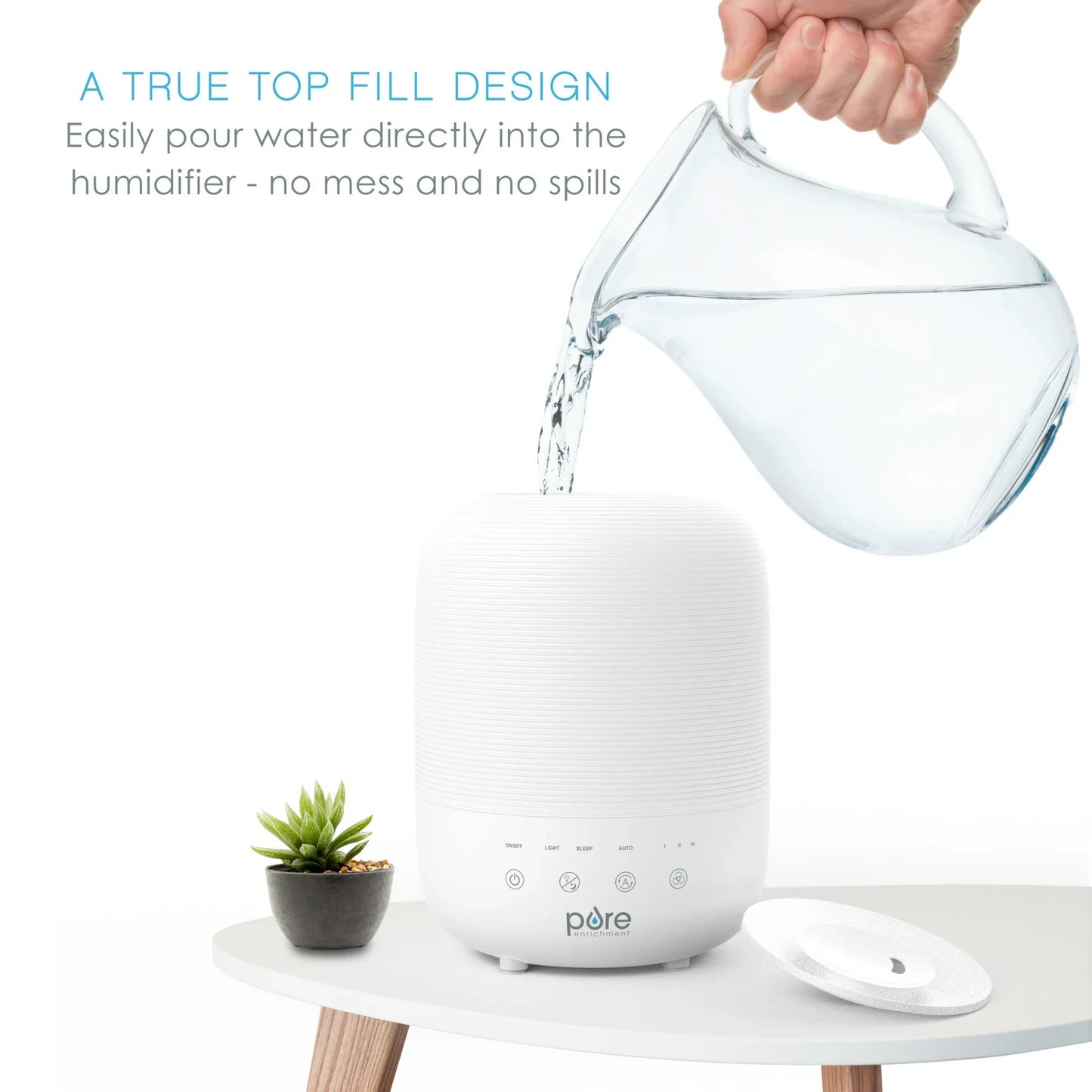 Pure Enrichment Hume Sense Top Fill Humidifier - Set of 2 (Open Box)