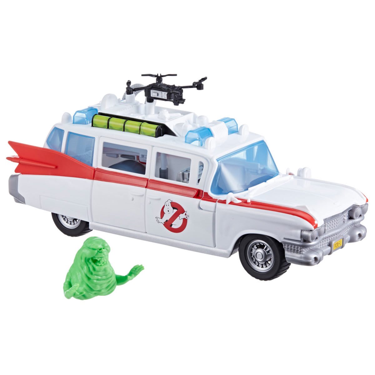 Ghostbusters Track & Trap Ecto-1 Toy Vehicle with Fright Features Ecto-Stretch Tech Slimer