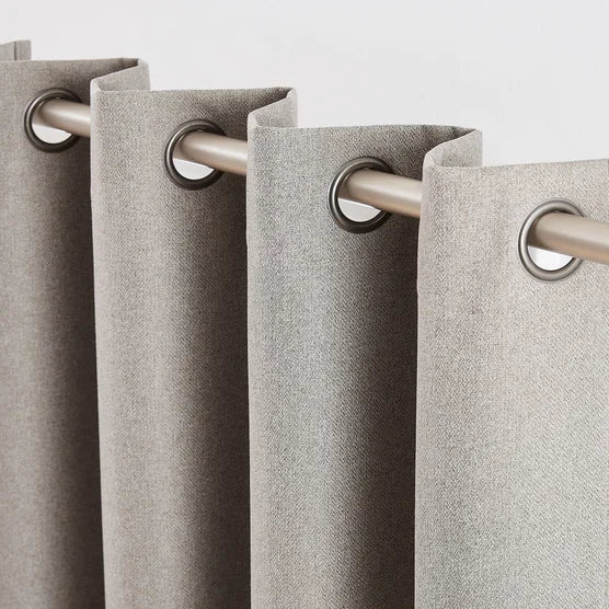 Piper Blackout Window Panels/Curtains Beige 52" x 84" 2-pack