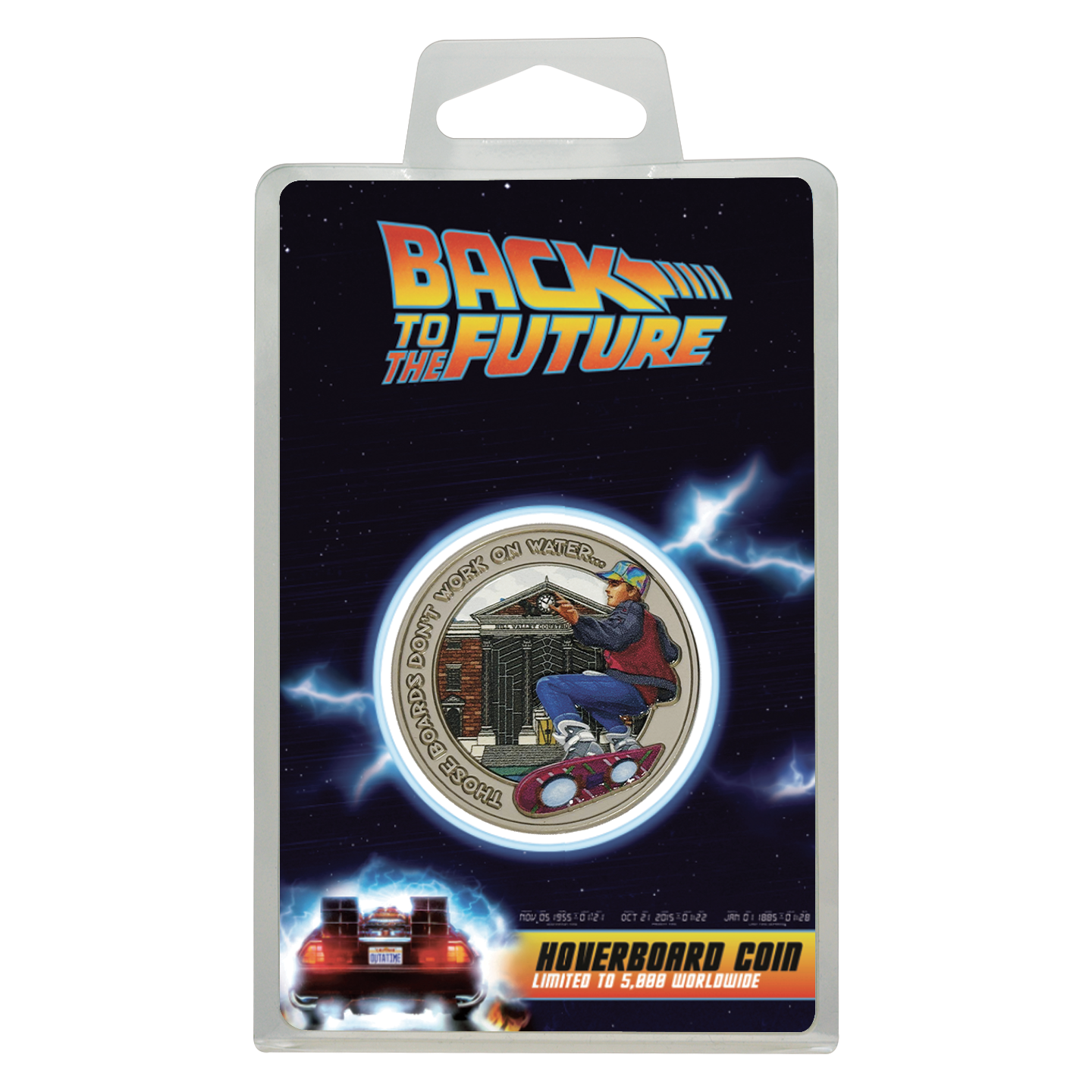 Back to the Future Part II Limited Edition Hoverboard Coin