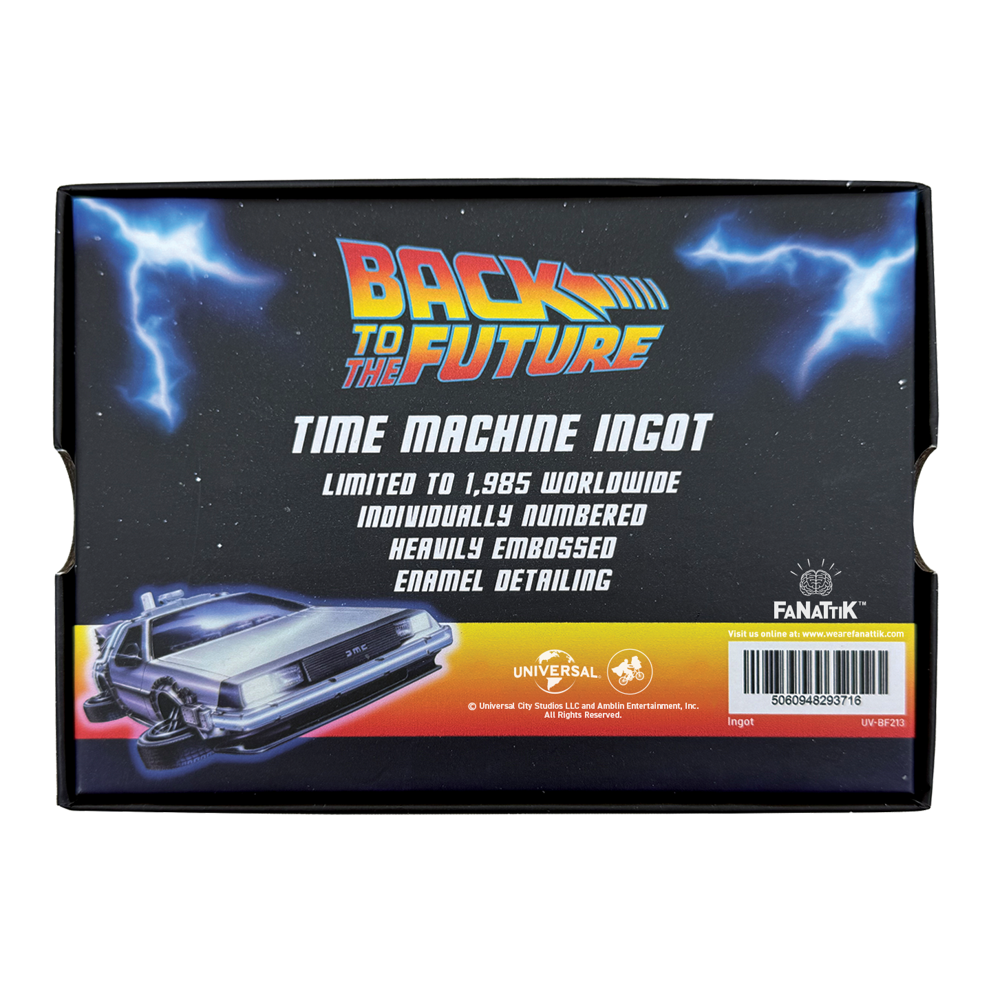 Back to the Future 40th Anniversary Time Circuits Ingot