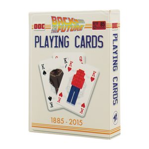 Fanattik Back to the Future Playing Cards