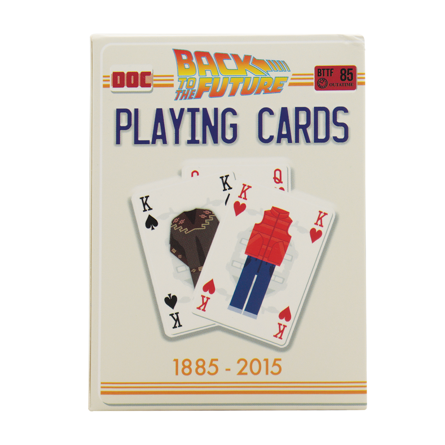 Fanattik Back to the Future Playing Cards