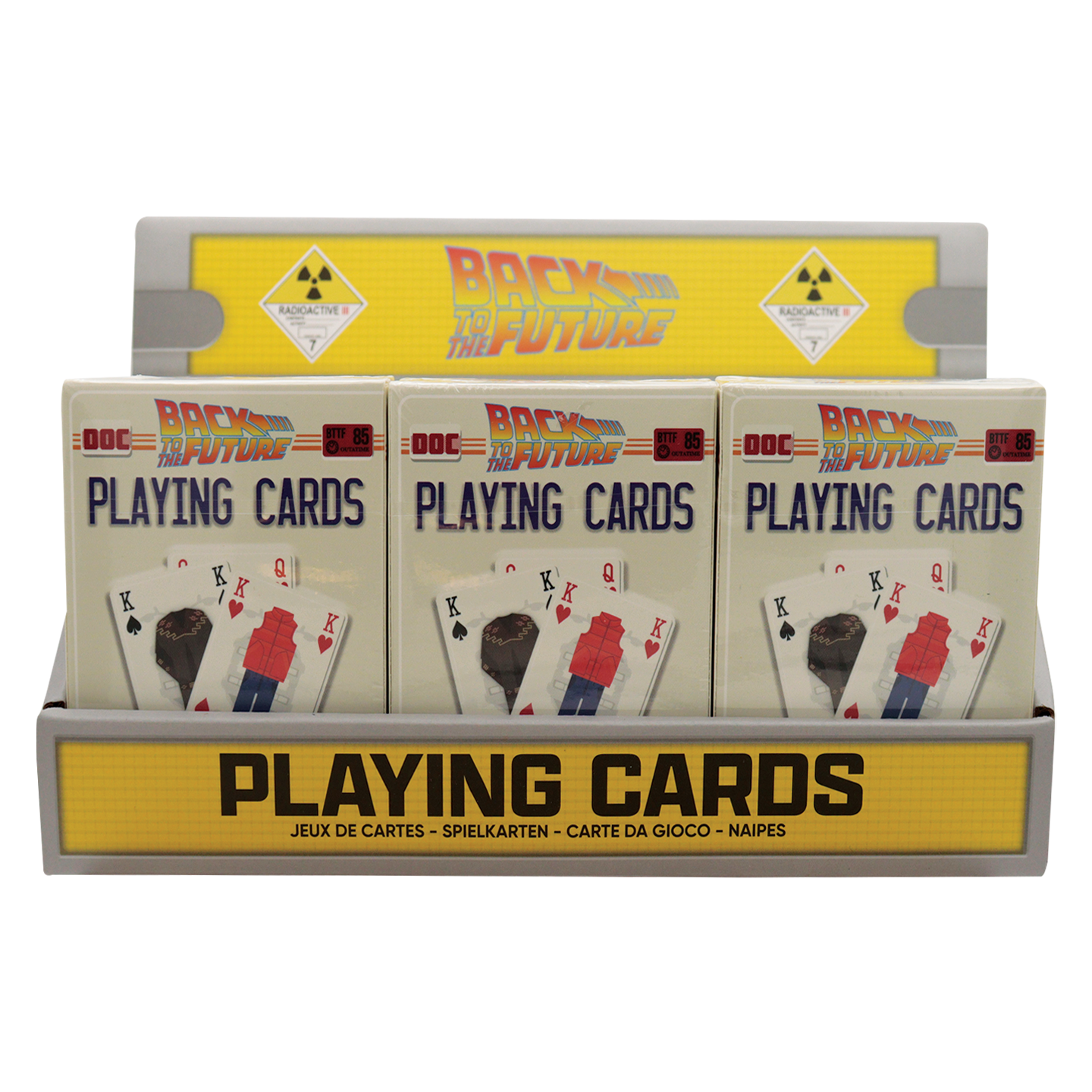 Fanattik Back to the Future Playing Cards