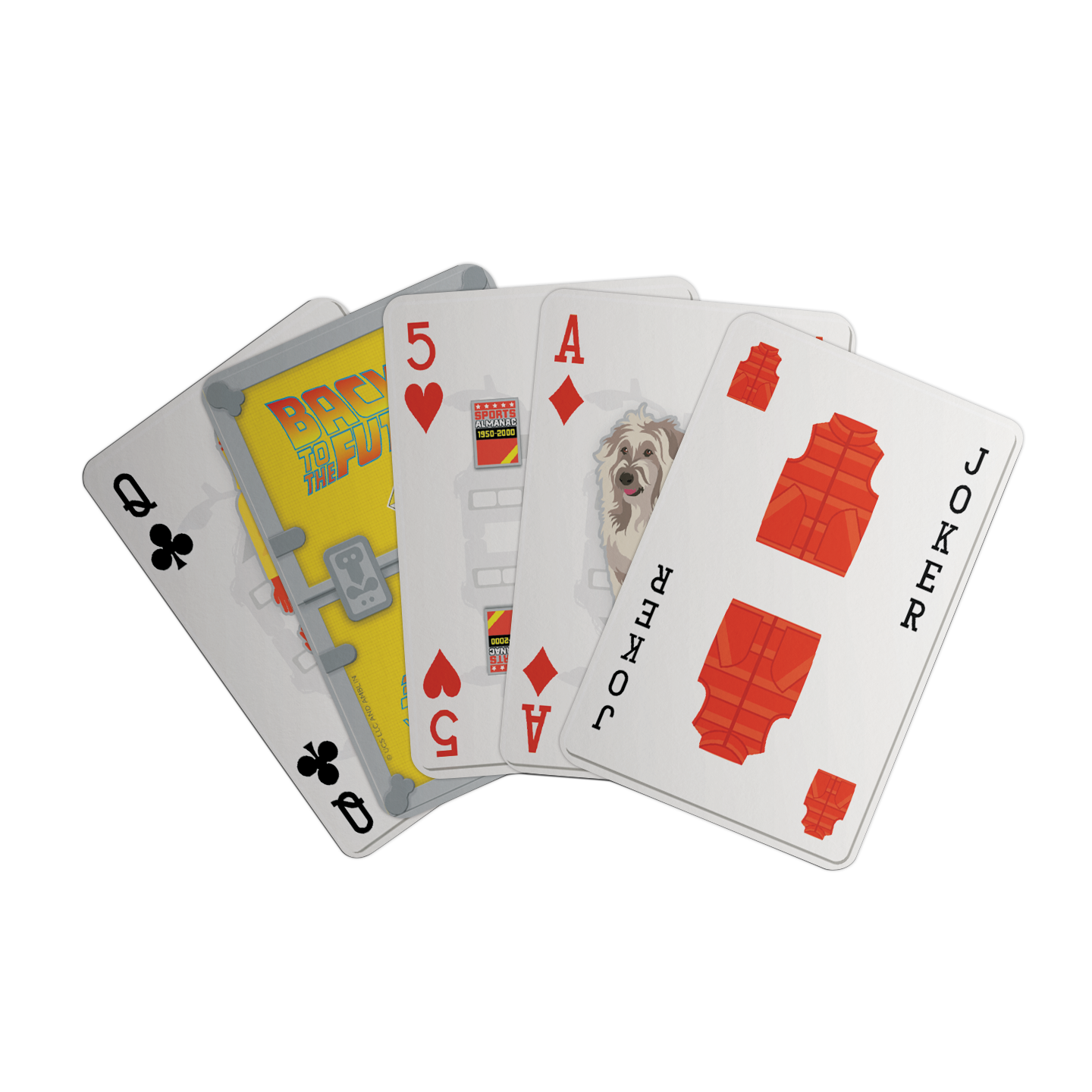 Fanattik Back to the Future Playing Cards