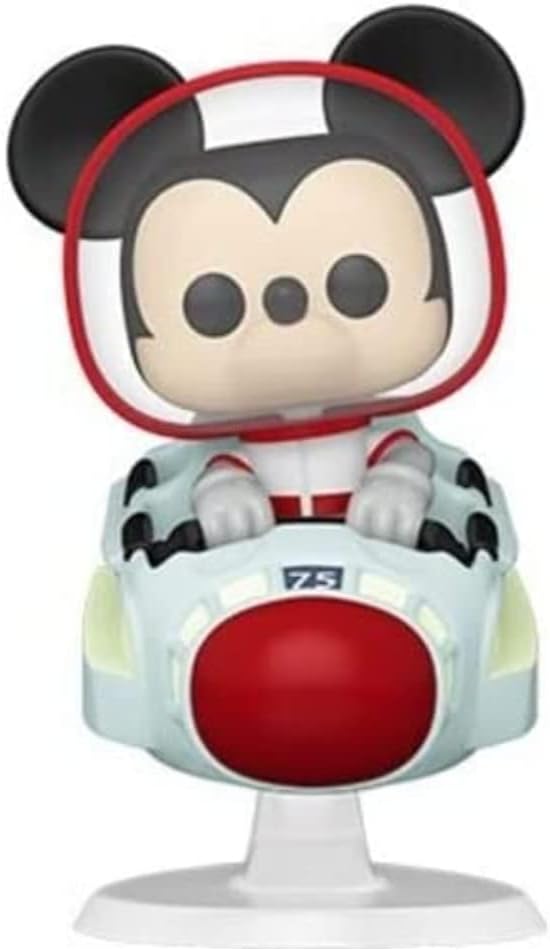 NOT MINT Funko POP Ride Super Deluxe Disney: Walt Disney World 50th - Mickey at The Space Mountain Attraction