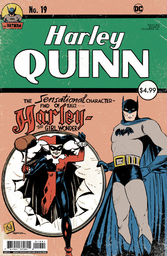 Harley Quinn #19 C Ryan Sook Homage Detective Comics 38 Batman Robin Variant (08/09/2022) Dc