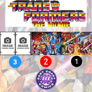 TRANSFORMERS THE MOVIE 40TH ANNIVERSARY EDITION #1-3 (set) - ECC Michael Watkins Connecting Set Exclusive - SHIPS AUGUST