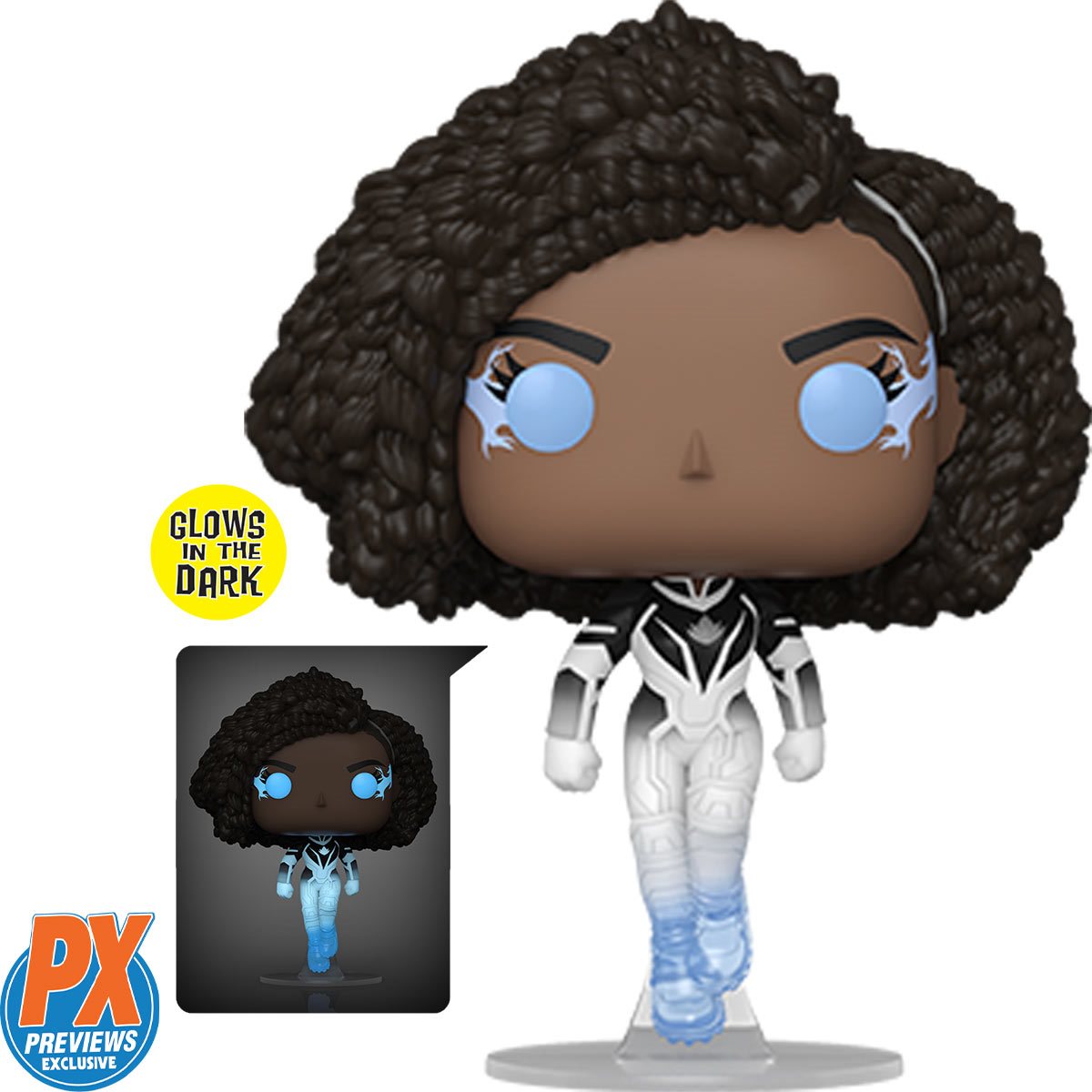 (NON MINT) Pop! Marvel: Photon (Glow-in-the Dark) (Previews Exclusive)