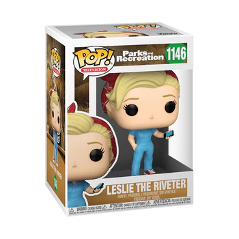POP! TV: Parks & Rec- Leslie the Riveter NOT MINT
