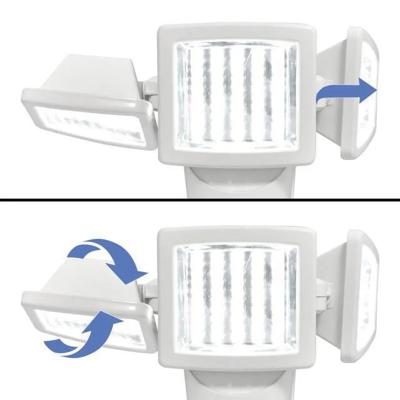 Sunforce 150 LED Triple Head Solar Motion Light New No Original Box