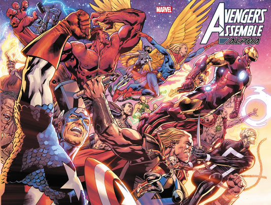 Avengers Assemble Alpha #1 A Bryan Hitch Wraparound Jason Aaron (11/30/2022) Marvel