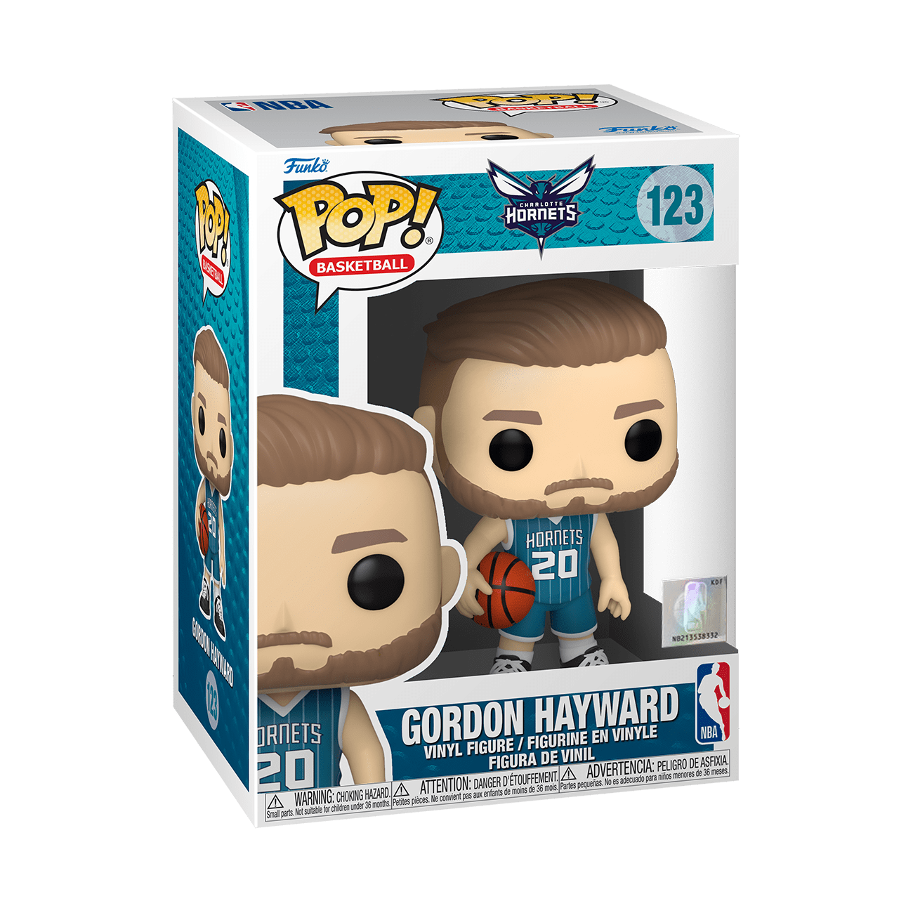 POP! NBA: Hornets - Gordon Hayward (Teal Jersey)