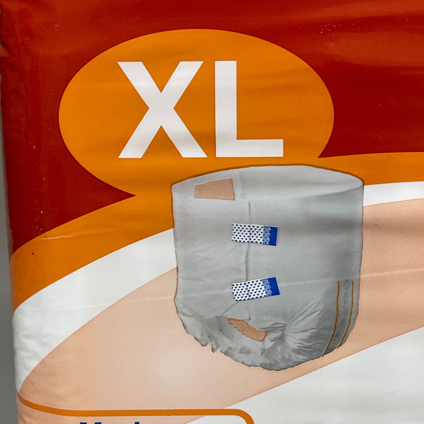 TRANQUILITY 72-PACK! All-Through-the-Night Disposable Briefs Sz XL 56" - 64" 2187 (New)